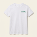 The Beach Women's Tee - White / Green